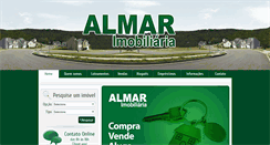 Desktop Screenshot of imobiliariaalmar.com.br